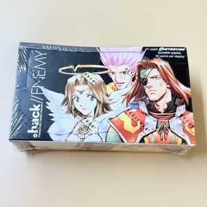 Sealed .hack//ENEMY Distortion Booster Box 30 Packs Decipher 2004 TCG Mint